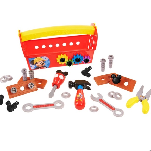 Disney MICKEY Mouse TOOL BOX TOYS - Picture 1 of 4